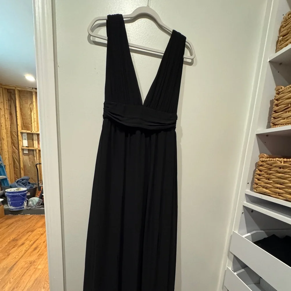 Lulu's Classic Black Backless Dress - Picture 3 of 5